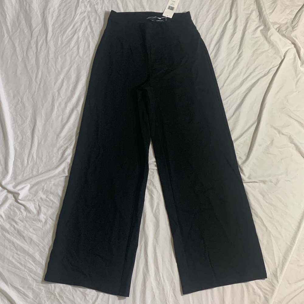 Eileen Fisher Black Wide-Leg Pants - Picture 4 of 6